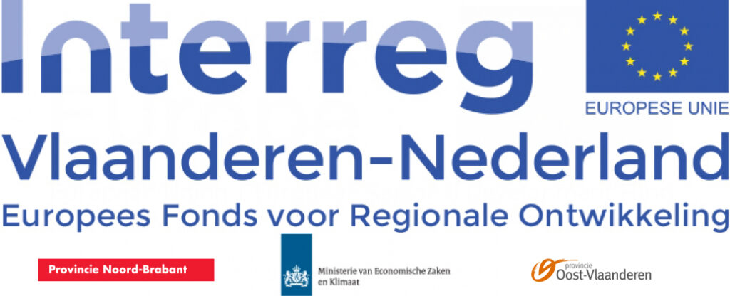 Interreg Vlaanderen-Nederland, Provincie Noord-Brabant, Ministerie van Economische Zaken en Klimaat, Provincie Oost-Vlaanderen